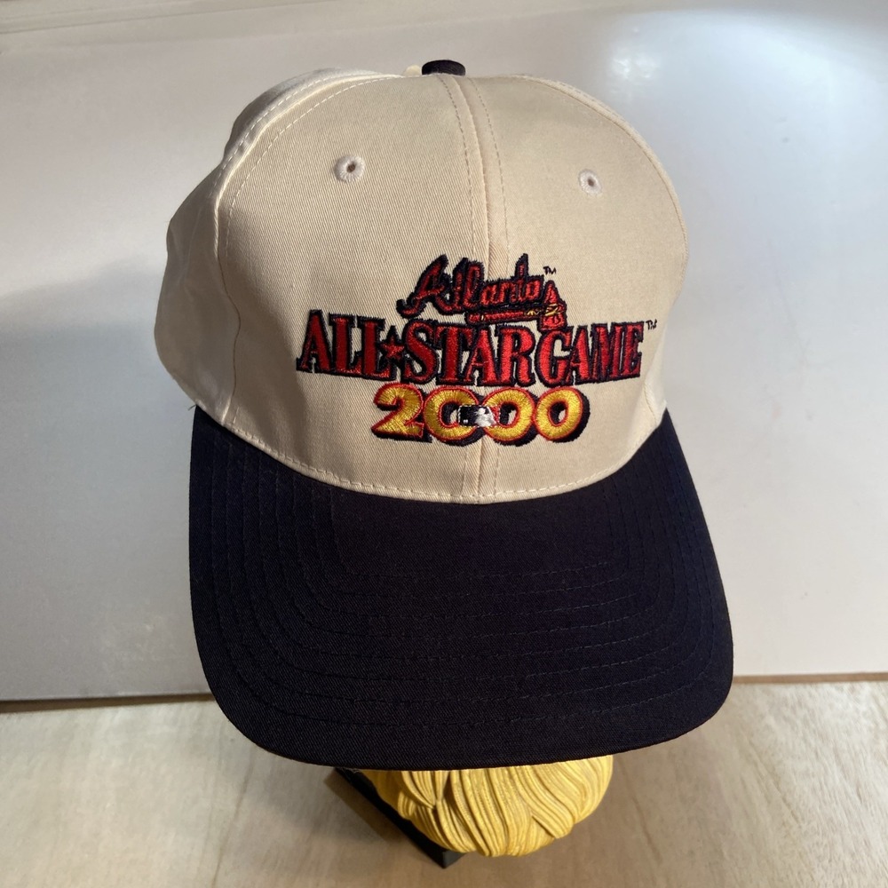 2000 ATLANTA BRAVES - ALL STAR GAME Adjustable Snap Back Cap w/ Tags